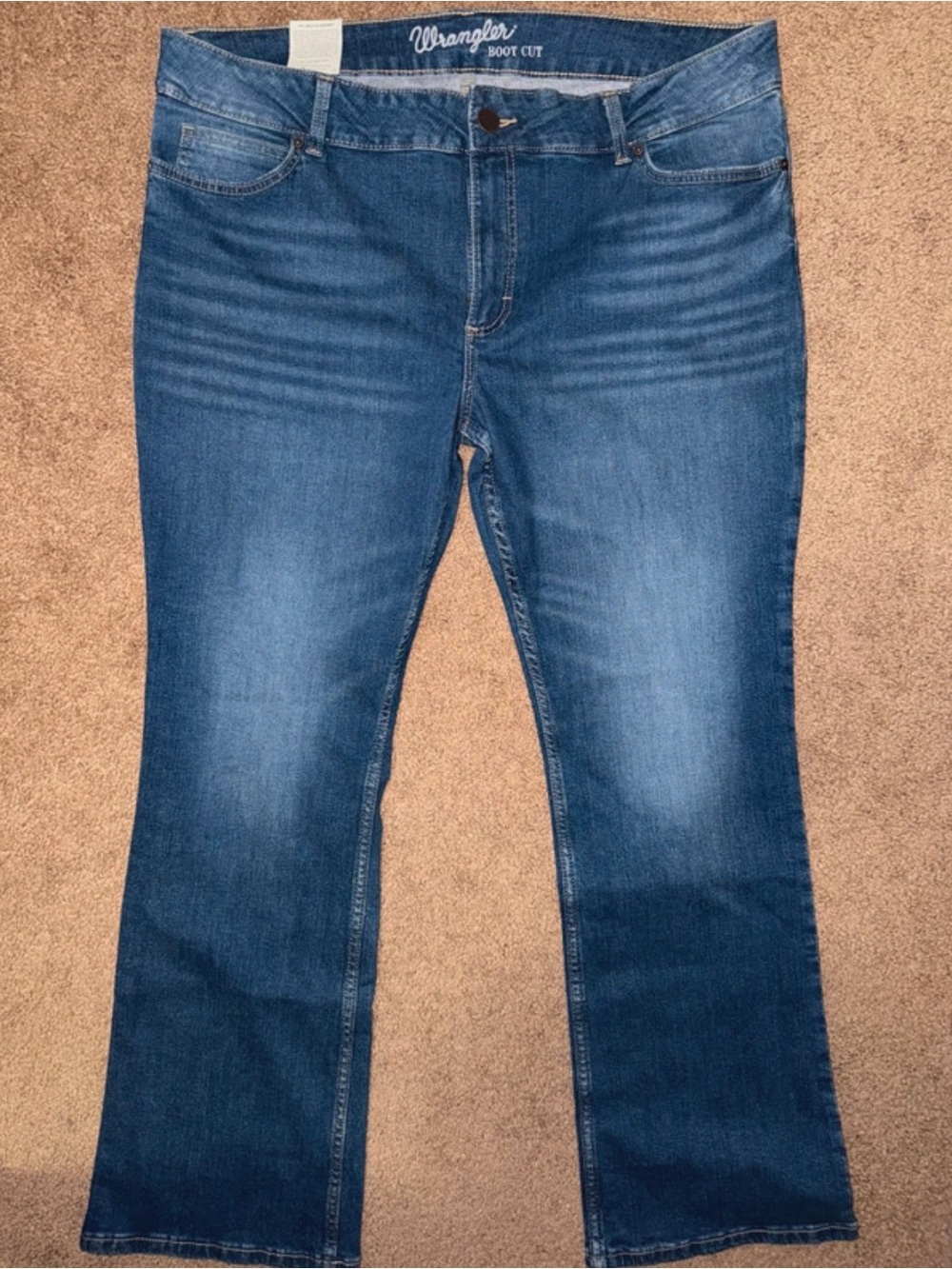 Wrangler Women’s Medium Blue Boot Cut Jeans